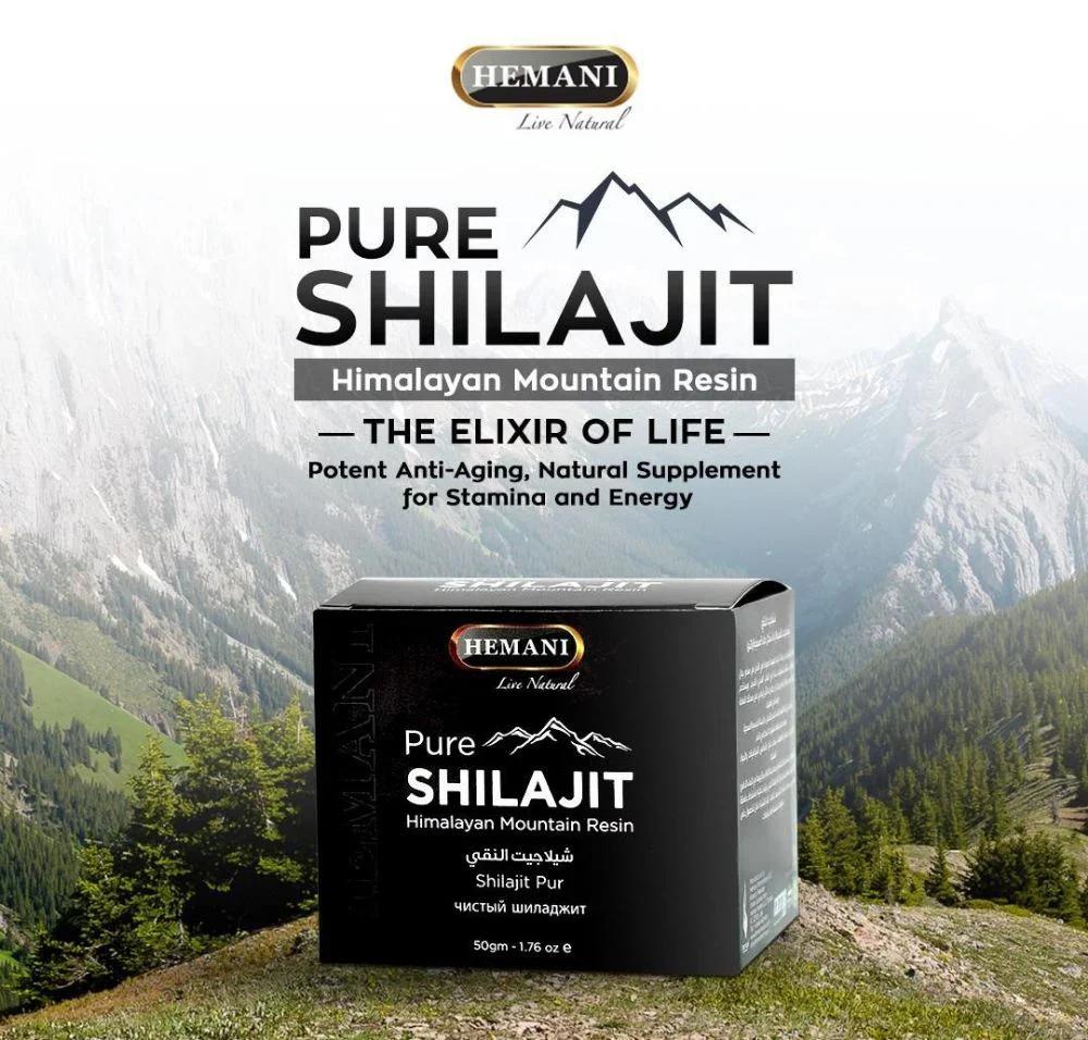 Hemani Pure Shilajit Himalayan Mountain Resin (35g) – Natural Energy & Stamina Booster