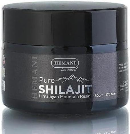Hemani Pure Shilajit Himalayan Mountain Resin (35g) – Natural Energy & Stamina Booster