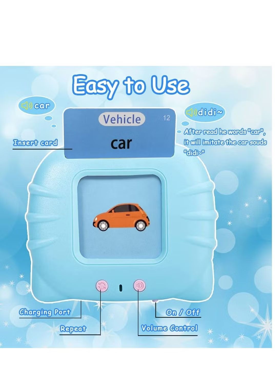 Educational Flash Card For Kid